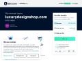 luxurydesignshop.com Coupon Codes