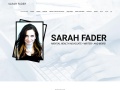 Sarahfader.com Coupons